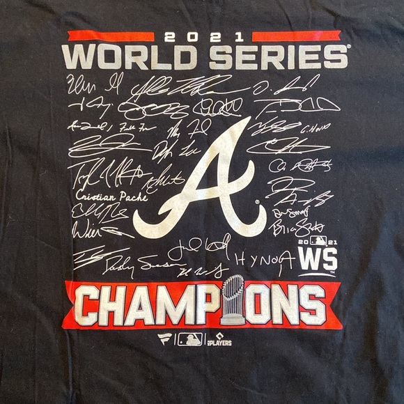 Atlanta Braves 2021 World Series Champs Long Sleeve - Picture 3 of 4